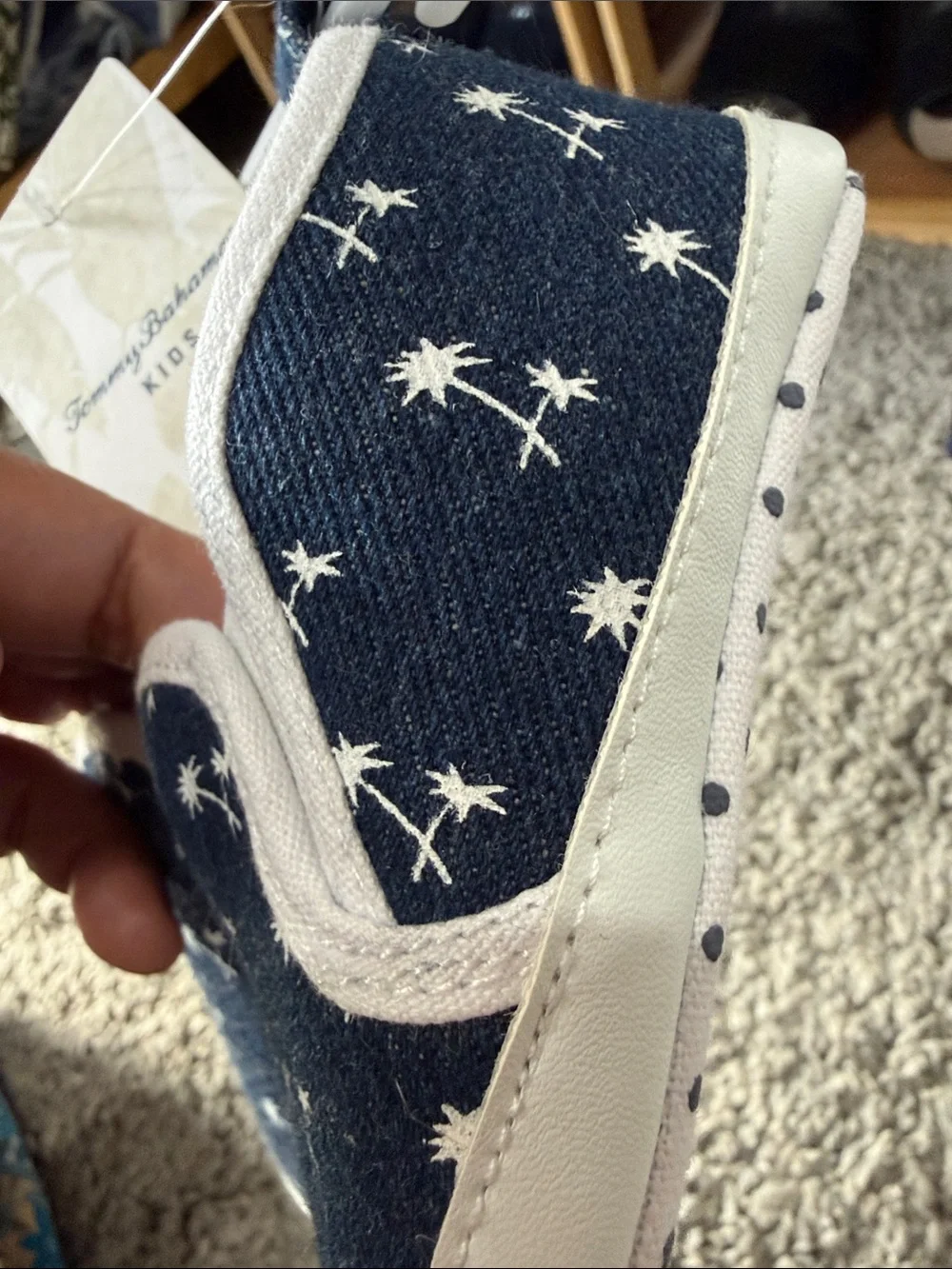 Tommy Bahama slip sneakers